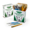Large Variety Paint Brushes Classpack, 36 Brushes