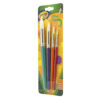 Round Brush Set, 4 Per Pack, 4 Packs