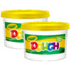 Super Soft Modeling Dough, Yellow, 3 lbs. Bucket, Pack of 2