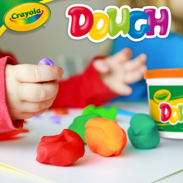 Dough Orange 57-0015-0-905 Super Soft Modeling Dough, Orange, 3 lbs. Bucket, Pack of 2