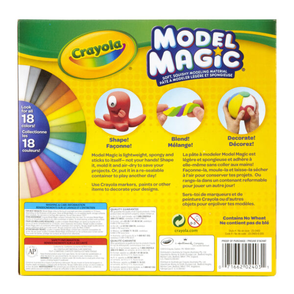 Model Magic Variety Pack, 9 Colors, 0.5-oz., 14 Count