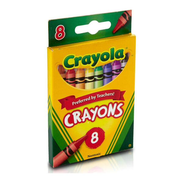 ERSBIN3008-24_1-1.jpg Crayons, Regular Size, 8 Colors Per Box, 24 Boxes