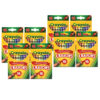 ERSBIN3016-8.jpg Crayons, Regular Size, 16 Per Box, 8 Boxes
