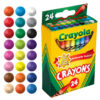 ERSBIN3024-12_1-1.jpg Crayons, Regular Size, 24 Colors Per Box, 12 Boxes