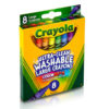 ERSBIN3280-6_2.jpg Ultra-Clean Washable Crayons, Large Size, 8 Per Box, 6 Boxes