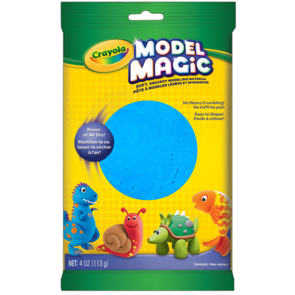 Model Magic Modeling Compound, Blue, 4 oz. Per Pack, 6 Packs