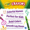 52-0048 48ct Crayons optimized CGI PDP visuals Crayons, Regular Size, 48 Per Box, 6 Boxes