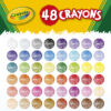 52-0048 48ct Crayons optimized CGI PDP visuals Crayons, Regular Size, 48 Per Box, 6 Boxes