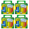 ERSBIN512024-4.jpg Washable Sidewalk Chalk, 24 Per Box, 4 Boxes