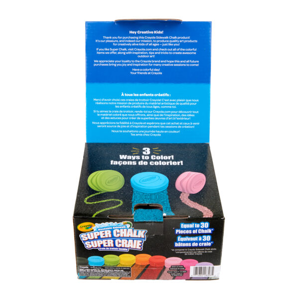 Superchalk, Super Chalk, Outdoor, 10ct, Box Super Chalk, 10 Count