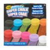 Superchalk, Super Chalk, Outdoor, 10ct, Box Super Chalk, 10 Count