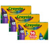 Crayons, 96 Per Box, 3 Boxes