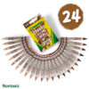ERSBIN520108-12_1.jpg Colors of the World Crayons, 24 Per Pack, 12 Packs