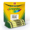 Bulk Crayons, Green, Regular Size, 12 Per Box, 12 Boxes