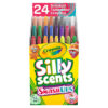 Silly Scents Smash Ups Mini Twistables Scented Crayons, 24 Per Pack, 4 Packs