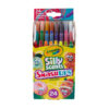 Silly Scents Smash Ups Mini Twistables Scented Crayons, 24 Per Pack, 4 Packs