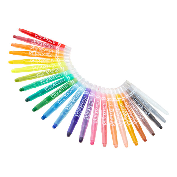 Silly Scents Smash Ups Mini Twistables Scented Crayons, 24 Per Pack, 4 Packs