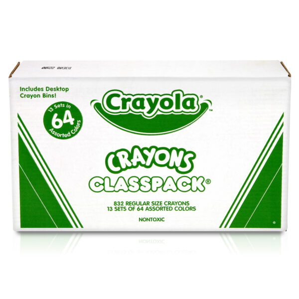 ERSBIN528019_3.jpg Crayon Classpack, Reg Size, 64 Colors, Pack of 832
