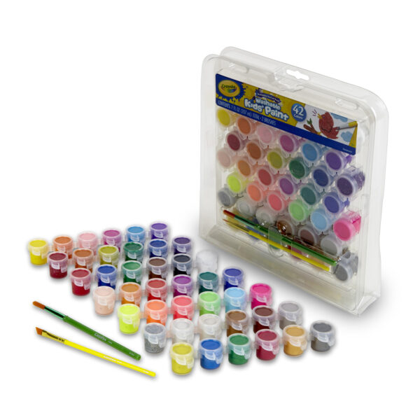 Washable Kids Paint, 42 Count