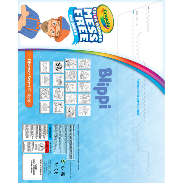 Color Wonder Coloring Pad & Markers, Blippi, 2 Sets