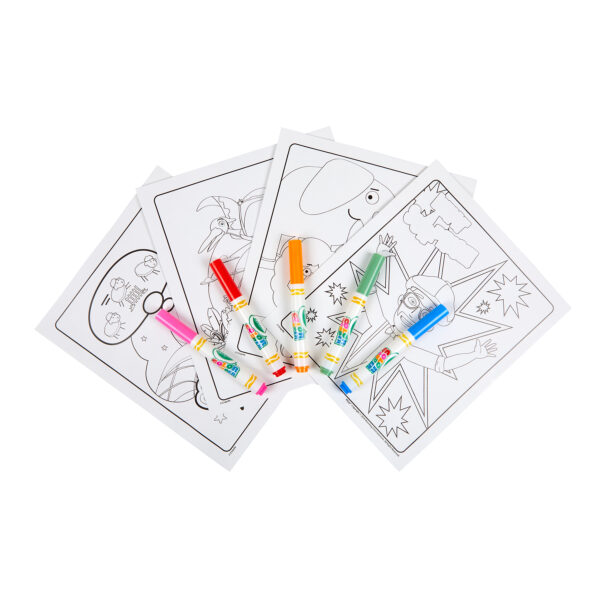 Color Wonder Coloring Pad & Markers, Blippi, 2 Sets