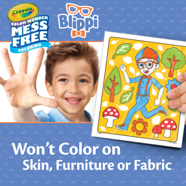 Color Wonder Coloring Pad & Markers, Blippi, 2 Sets