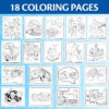 Color Wonder Coloring Pad & Markers, Blippi, 2 Sets