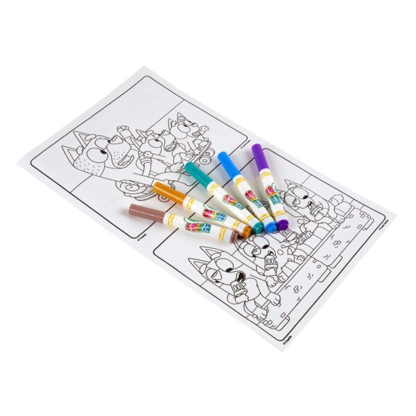 Color Wonder Coloring Pad & Markers, Bluey, 2 Sets