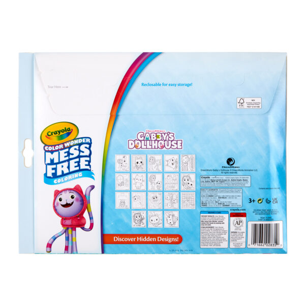 ERSBIN752835-2_7.jpg Color Wonder Coloring Pad & Markers, Gabby's Dollhouse, 2 Sets