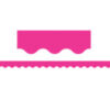 Hot Pink Scalloped Border Trim, 35 Feet Per Pack, 6 Packs