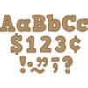 1 Burlap Design Bold Block 4" Letters Combo Pack, 230 Characters Per Pack, 3 Packs