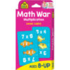 1 Math War Multiplication Game Cards, 6 Sets