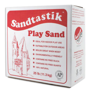 Sparkling White Play Sand, 25 lb (11.3 kg) Per Pack, 2 Packs