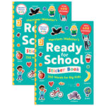 Merriam-Webster's Ready-for-School Sticker Book, Pack of 2