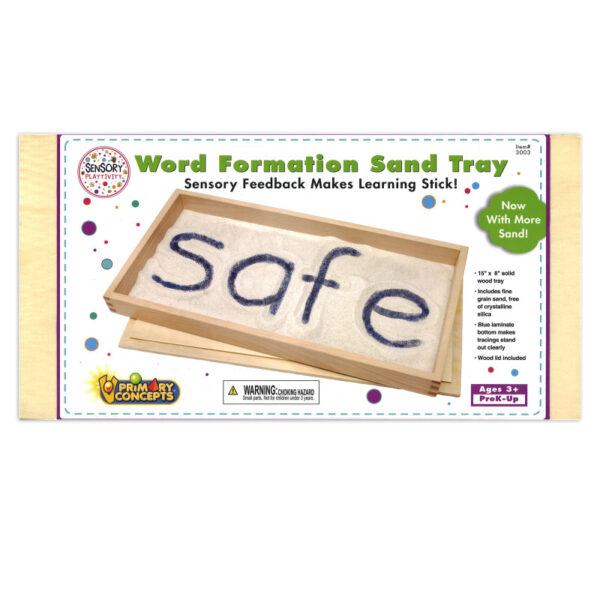 1 Word Formation Sand Tray, 15" x 8"