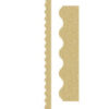 Gold Glitz Scalloped Border Trim, 35 Feet Per Pack, 3 Packs