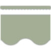 Sage Green Scalloped Border Trim, 35 Feet Per Pack, 6 Packs