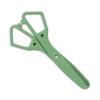 Saf-T-cut Scissors, 5-1-2" Blunt, Green, Pack of 12