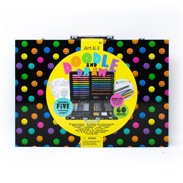 ERSAOO61072MB.jpg Doodle & Draw 60-Piece Art Set