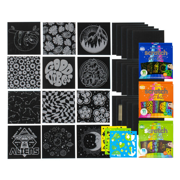 ERSAOO90041MB.jpg Scratch Art Kit 3-Pack