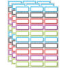 Die-Cut Magnetic Foam Color Chevron Labels-Nameplates, 30 Per Pack, 3 Packs