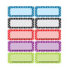 Die-Cut Magnetic Foam Color Dots Labels-Nameplates, 30 Per Pack, 3 Packs
