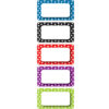 Die-Cut Magnetic Colorful Dots Labels-Nameplates, 10 Per Pack, 6 Packs