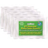 Clear View Self-Adhesive Photo-Index Card Pocket 4" x 6", 25 Per Pack, 5 Packs