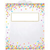 Hanging Confetti Pattern Storage-Book Bag, 10.5" x 12.5", 6 Per Pack, 2 Packs