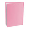 Pink Hardcover Blank Book, White Pages, 11"H x 8-1-2"W Portrait, 14 Sheets-28 Pages, Pack of 6