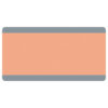 Big Reading Guide, 3-3-4" x 7-1-4", Peach, Pack of 12