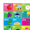 Placemat Studio Smart Poly ABC's Learning Placemat, 13" x 19", Single Sided, Pack of 10