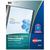 Clear Heavyweight Multi-Page Capacity Sheet Protectors, Holds 8-1-2" x 11" Sheets, Top Load, 25 Per Pack, 3 Packs