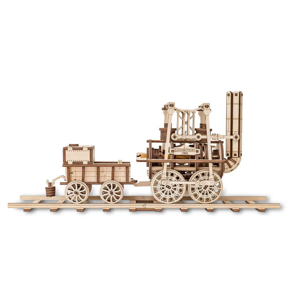 Locomotive 3D Wooden STEM Construction Kit